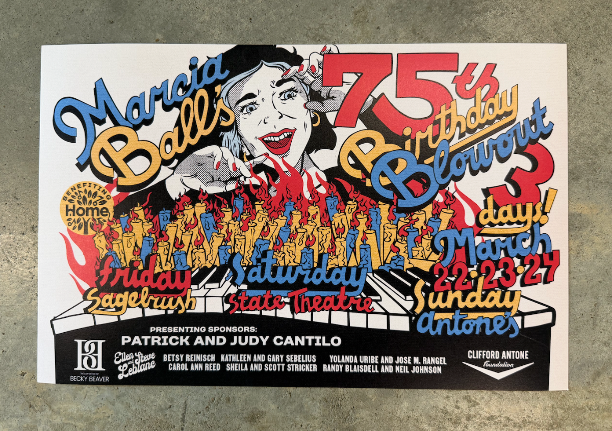Marcia’s 75th Birthday Ball Commemorative Poster (17” x 11”)