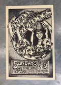 Original Freda and the Firedogs "Sundays at the Opry" Poster (c. 1973–1974)