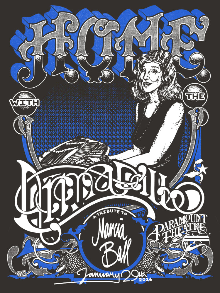 HOME with the Armadillo Commemorative Poster (18” x 24”)